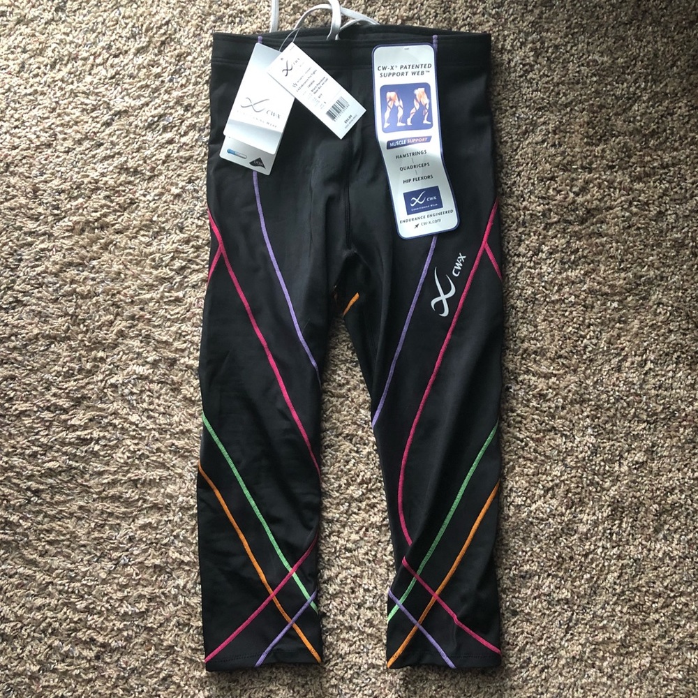 NWT CW-X 3/4 Length Endurance Pro Running Tights